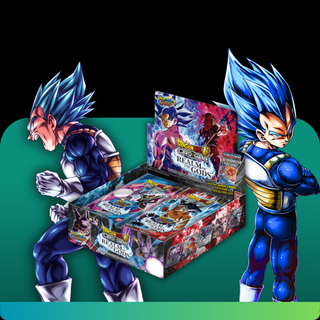 Dragon Ball Super Card Game - Realm of the Gods B16 Booster Box (24 Packs)