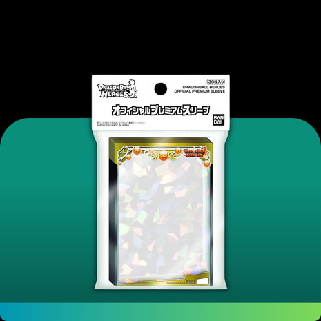 Super Dragon Ball Heroes Premium Foil Card Sleeves (Official Bandai)