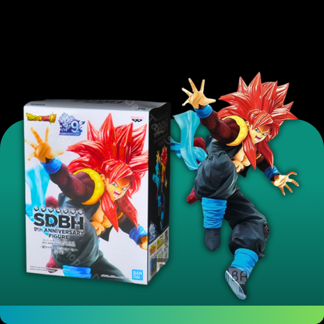 SDBH 9th Anniversary Figure Super Saiyan 4 Gogeta Xeno Banpresto
