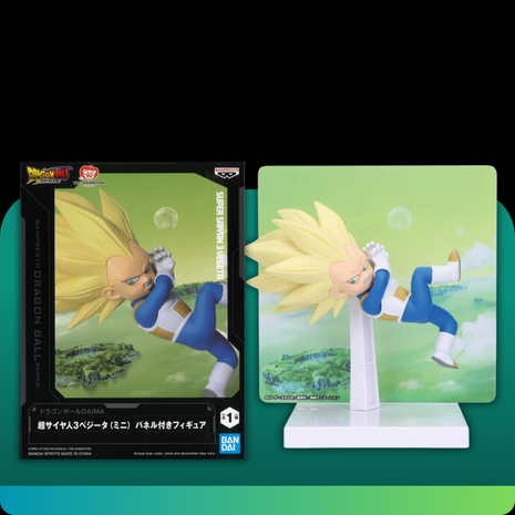 Dragon Ball Super Adverge Motion Super Saiyan 3 Vegeta Figure