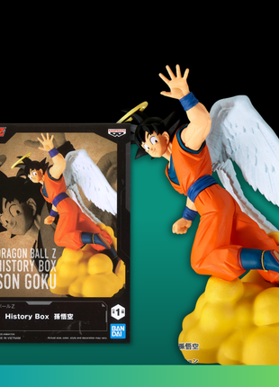 Dragon Ball Z History Box Vol. X Son Goku Angel Figure (Banpresto)
