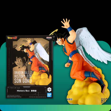 Dragon Ball Z History Box Vol. X Son Goku Angel Figure (Banpresto)