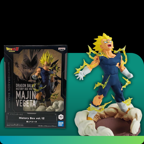 Dragon Ball Z History Box Majin Vegeta Figure (Banpresto)