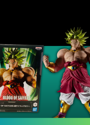 Dragon Ball Z Blood of Saiyans Broly Figure (Banpresto)