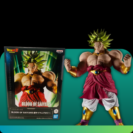 Dragon Ball Z Blood of Saiyans Broly Figure (Banpresto)